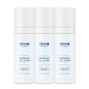 애터미 옴므 에너자이징 올인원 80ml x 3개