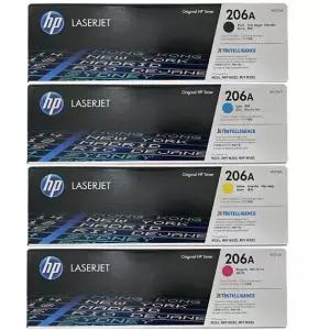 HP W2110A W2111A W2112A W2113A 정품 4색세트/206A M255nw, M255dw, M282nw, M283fdn, M283fdw
