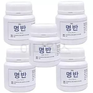 고품질 대용량 제약 180g 가루 5개 묶음 명반 명반180g 명반5개 염도데카수화물 백반180g 백반5개 WFO1XR2