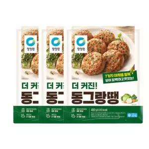 청정원 더커진동그랑땡 450g x 3봉