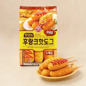 오뚜기 맛있는 후랑크핫도그 카레 375g 75Gx5개