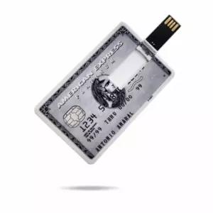 USB메모리 슬림 카드형 128GB 저장 외장 메모리