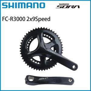 Shimano 호환 SORA FC R3000 2x9 속도 크랭크셋 165MM 50-34T 자전거 시리즈