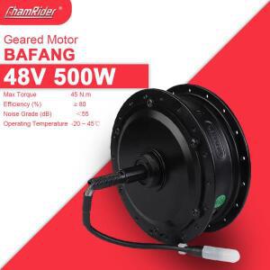 Bafang 휠 허브 모터전기 자전거 브러시리스 기어드 리어48V500W