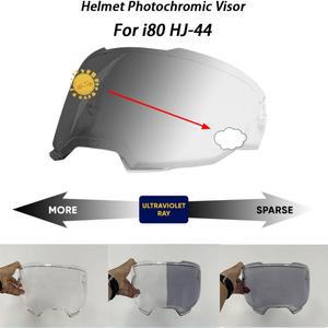 HJC I80 HJ-44 i80 헬멧 바이저 고글 용 바이크 오토바이 포토 크로 믹 hromic Tea black 자동으로 렌즈를