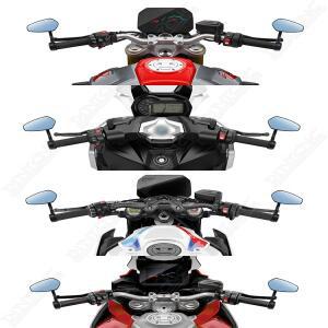 BMW F900R S1000R R1250 R/RS/RT C400X 조정  오토바이 리어 바 사이드 백미러 용 핸들 엔드
