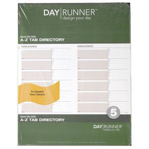 DAY RUNNER 날짜 없는 플래너 전화 27 주소 028 21 9CM 0200 11인치