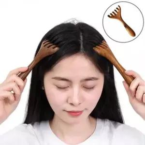 마사지기 괄사빗 머리 얼굴 마사지 지압 두피 관리 헤