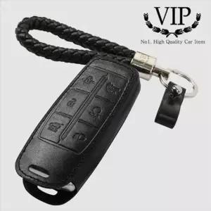 VIP 천연가죽 스마트 키케이스 GV80 외 6버튼 자동차키홀더