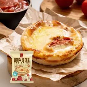 푸딩팩토리 클래식 토마토 미니 시카고피자 75g 냉동피자 에어프라이어 렌지간편조리