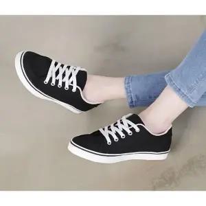 [라운슈] [남성화] 블랙 라인 키높이 스니커즈 2.5cm