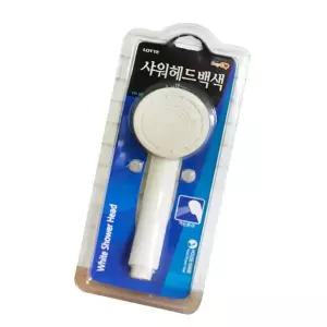 롯데 I2V3M9P0 샤워헤드 백색 1P 65x175 목욕용품 욕실 샤워