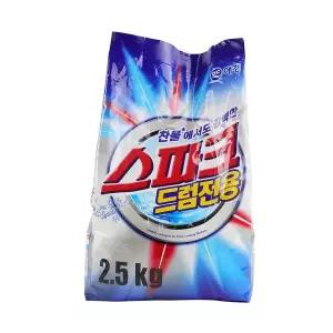 애경스파크2.5kg리필 A2P8E0F6 드럼세탁기용 강력 찌든때 제거 세탁세제 와이셔츠 흰옷 얼룩제거