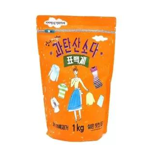과탄산소다 U6H3T6T7 표백제 1kg 1EA 화장실세제 주방세제 과산화탄소