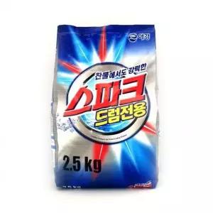 드럼전용 D6G4J1X8 세제 스파크 2.5kg 애경 세탁 세탁세제 드럼