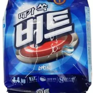 가루세제 O2Q3K5M2 4.4Kg 리필 파우치 1EA 빨래가루세제 세탁세제