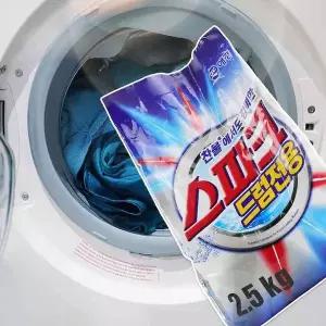 원포 G6B3Y7S1 애경스파크2.5kg리필 드럼세탁기용 드럼용세탁세제 드럼액체세제 빨래세제