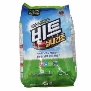 빨래세제 P5X5F0L8 세탁기세제 비트 실내 건조 2.7kg