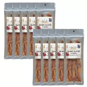 터키츄 진짜칠면조 힘줄 스트립 800g  애견간식