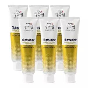[삼보죽염]죽염 명약원 프리미엄 잇몸 시린이 케어 글루타사민 치약 120gX6개_25278869