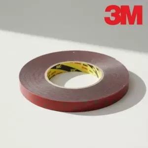 강력 접착 양면테이프 15mm 11m 차량용 사무 포장 부착재 3M