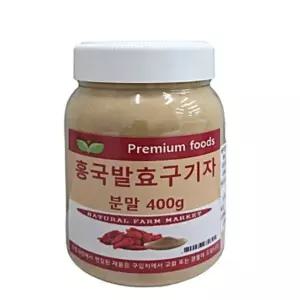 [NS홈쇼핑]홍국발효구기자 분말 400g 데일리 필수템 실용적인 가성비 좋은..[35707229]