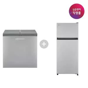 [롯데백화점]LG전자 [LG전자 직영] LG 김치냉장고+일반냉장고 세트모델 K225SS131+B124S14