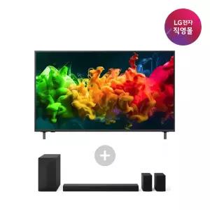 [롯데백화점]LG전자 [LG전자 직영] LG TV+사운드바 세트모델 55QNED80BEA+S60TR