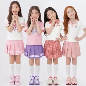 여아용 여름 상의+스커트 세트 균일가 4종