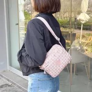 [다잇템]여자 캐주얼 폴리에스터 하트패턴 미니 크로스백