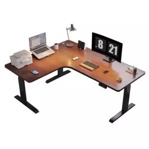 일하기 PC 스탠딩 데스크 서서 제품 ㄱ자모션데스크 회사