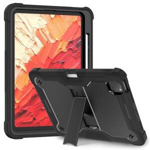펜슬 홀더가 있는 IPAD PRO 11인치 2024 케이스 지원 스마 웨이크/슬립, ID