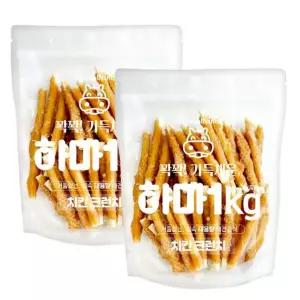 하마 치킨크런치 2kg 대용량 애견간식