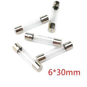 1020lot 한 판매 630mm 빠른 불어 유리관 퓨즈 250V 100mA 315mA 630mA AMP