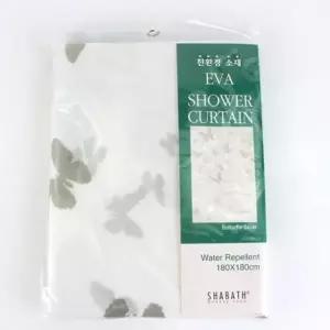 EVA 화장실커튼 샤워 커튼 나비 모