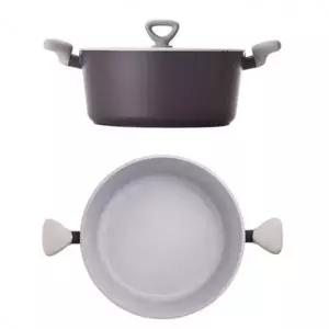 키친플라워 인덕션 곰솥 냄비 찜냄비 들통 양수 IH 냄비 28cm