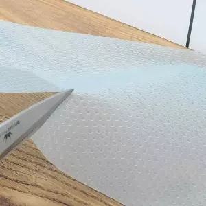 잘라쓰는 투명 논슬립매트 30x90cm - 블루