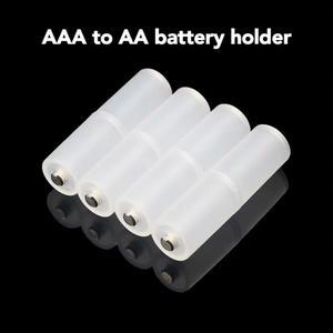 건전지케이스 248PCS AAA TO AA 배터리 케이스 카트리지 스위처 변환 홀더 어댑터 휴대용 반투명