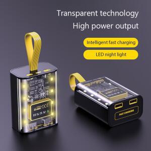 건전지케이스 18650 배터리 충전기 케이스 은행 상자 조명 2A LED 5V 충전 보관 USB 더블 출력