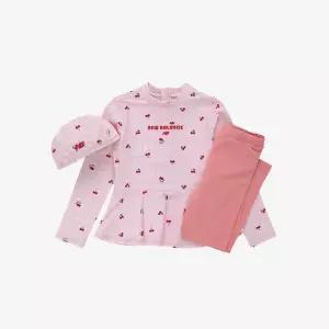 [롯데백화점]뉴발란스 NBgC Cherry Blossom_플레어 래쉬가드 레깅스 셋업 NK9RG3772G_25