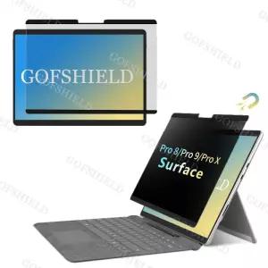 모니터보호기 사생활보호 필름 Surface Pro 4 5 6 7 8 9 X 노트북 2 웨이 자석 135인치 15인치 화면 보호기