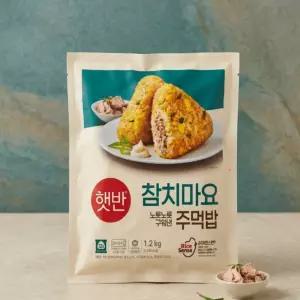 CJ 햇반참치마요주먹밥1.2kg x 2