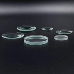 유리 이중 볼록 렌즈 오목 직경. 30mm 초점거리 광학
