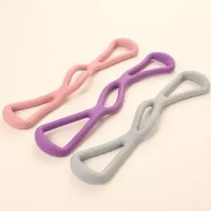 8자 튜빙밴드 스트레칭 홈트 퍼플