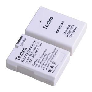 1500mAh EN-EL14A 카메라 배터리 Nikon D3100 P7800