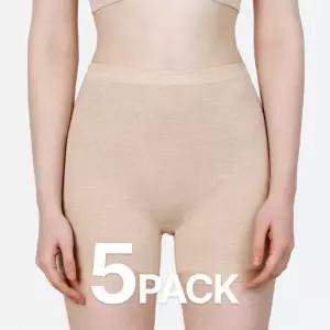 갓바디 모달 심리스 안착 사각 팬티 (5PACK)
