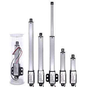 100mm DC12V Mirco 전기 선형 액추에이터브래킷 포함 30N/60N/100N/150N 모터 컨트롤러 미니 Eectric 푸시