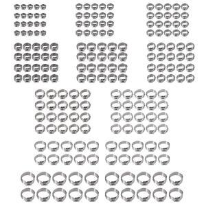 PROSTER 200PCS 스텝리스 클램프 호스 스테인리스 스틸 304 싱글 이어 클램프