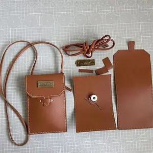 가방 만들기 키트 diy 가방 만들기 수제 가죽 크로스 파우치 데일리