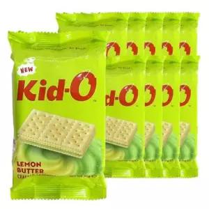 키도 키드오 레몬 버터 크래커 과자 간식 90g 10개